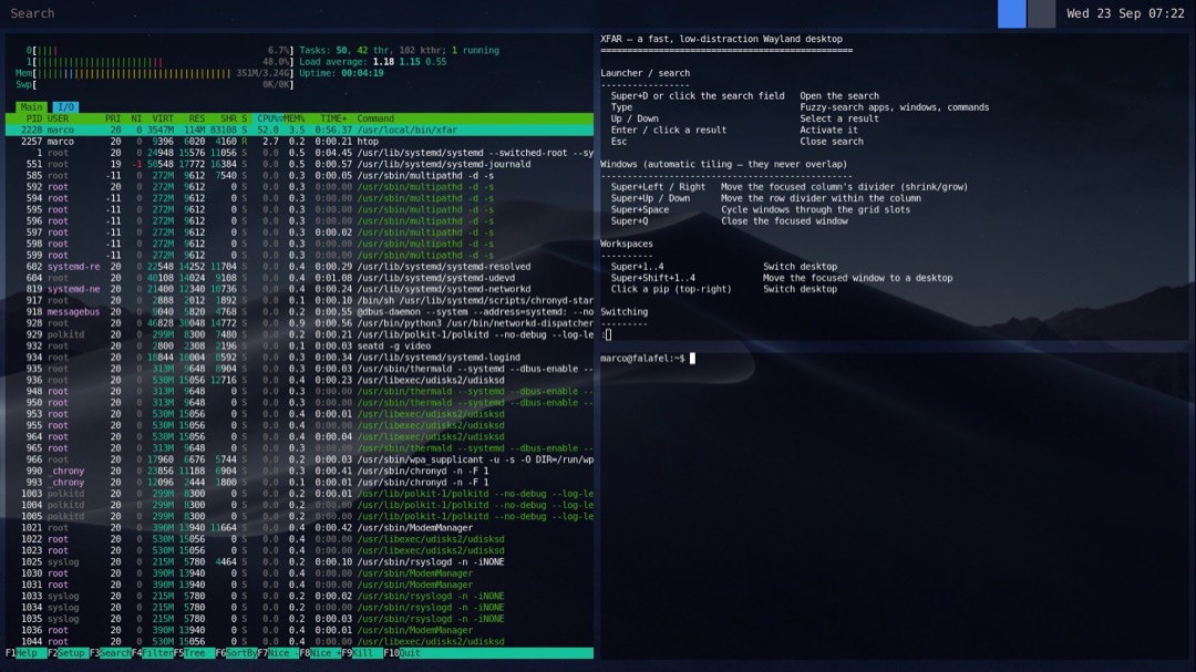 xfar running on hardware
